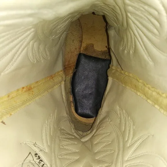 Black BRONCO Cowboy Boots Men's Size 11 EE - 1920 - Picture 13 of 16